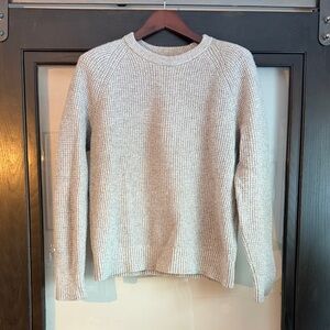 Banana Republic Light Gray Italian Yarn Sweater